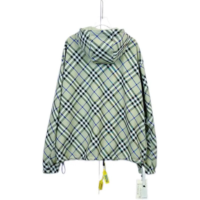 Burberry Burberry Green Cotton Jacket for Women Size M / US 6-8 / IT 42-44 - 2 Thumbnail