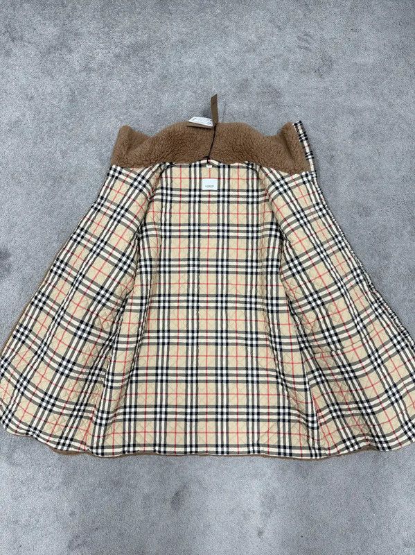 Burberry Burberry Winter Khaki Wool Logo Coat Size M / US 6-8 / IT 42-44 - 3 Thumbnail