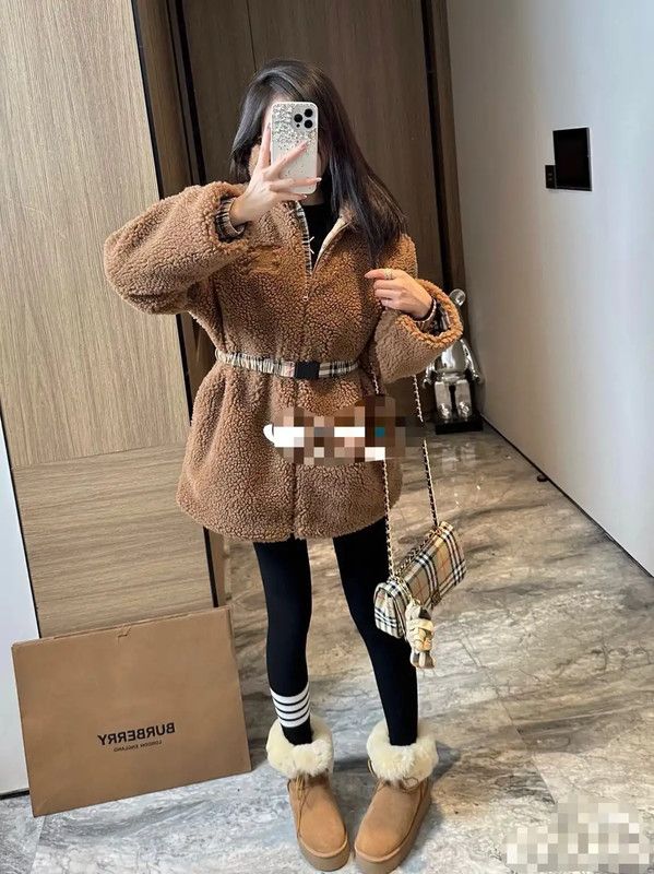 Burberry Burberry Winter Khaki Wool Logo Coat Size M / US 6-8 / IT 42-44 - 7 Thumbnail