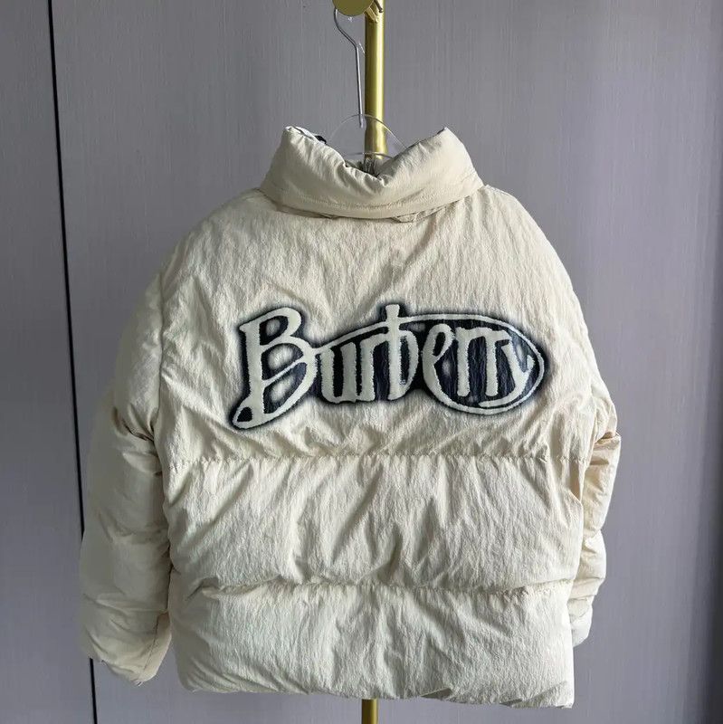 Burberry Burberry Women's Light Yellow Down Jacket Size L / US 10 / IT 46 - 2 Thumbnail