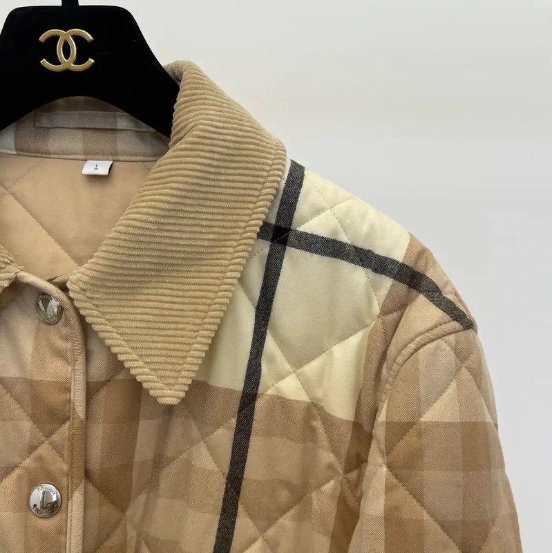 Burberry Burberry Color-Block Quilted Women's Jacket Size L / US 10 / IT 46 - 3 Thumbnail