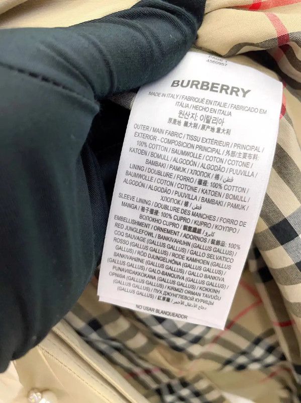 Burberry Burberry Spring Autumn Khaki Cotton Trench Coat Size S / US 4 / IT 40 - 10 Thumbnail