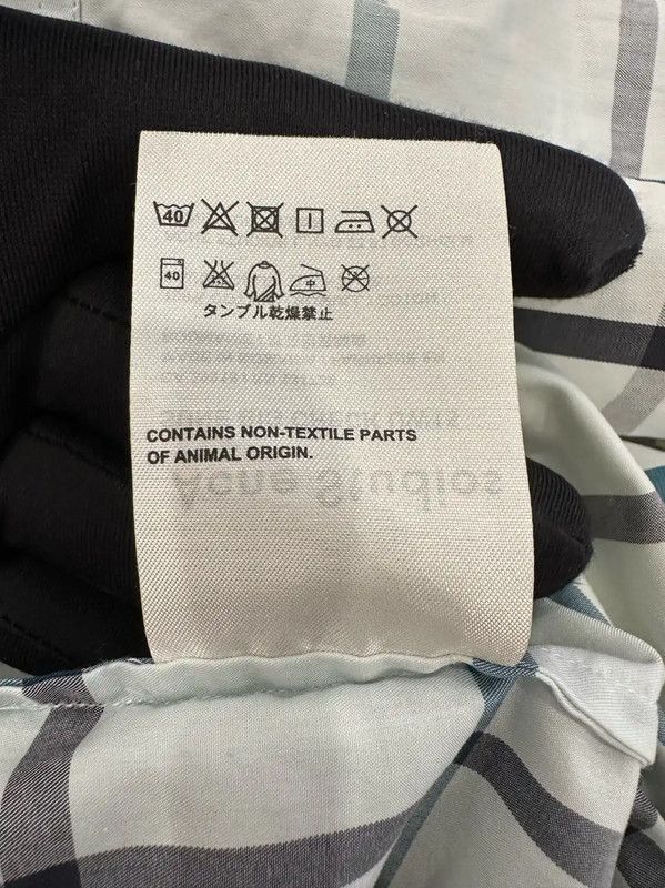 Acne Studios Acne Studios White Checked Long Sleeve Shirt Size US S / EU 44-46 / 1 - 6 Thumbnail