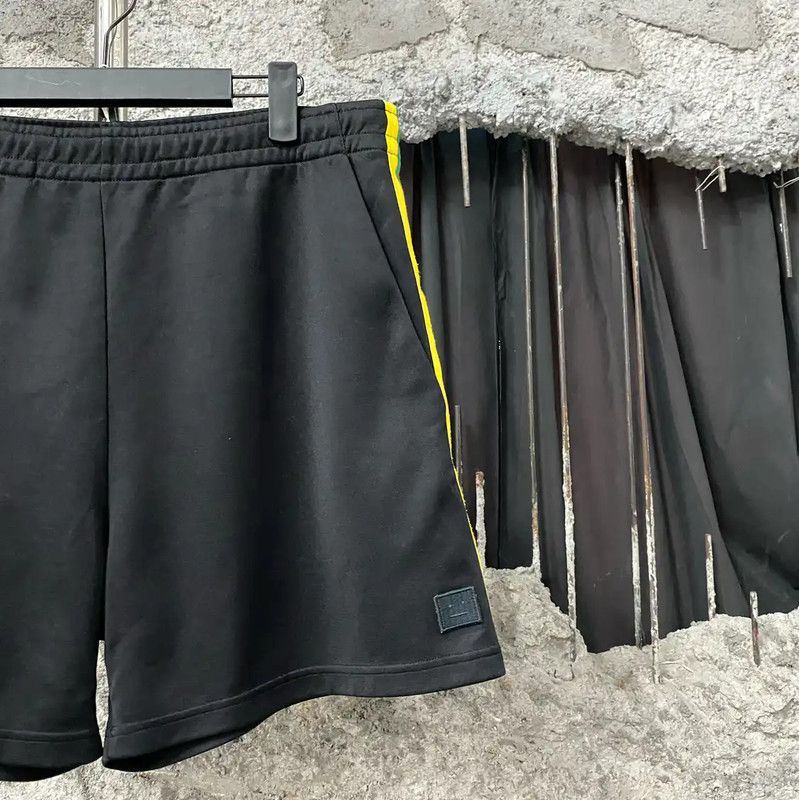 Acne Studios Acne Studios Black Cotton Men's Shorts Size US 32 / EU 48 - 4 Thumbnail