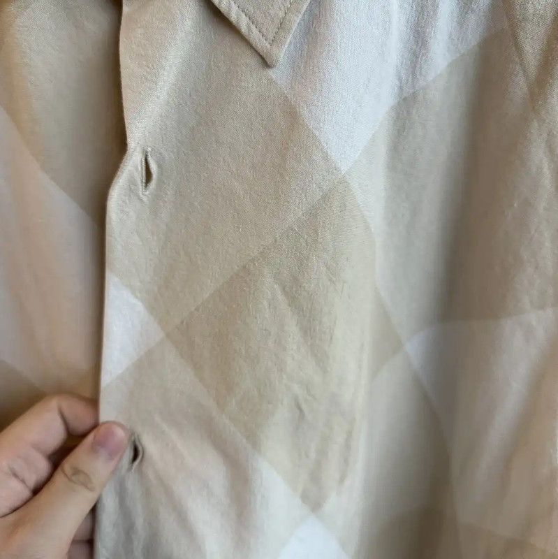Acne Studios Acne Studios Summer Beige Cotton Shirt Size US L / EU 52-54 / 3 - 3 Thumbnail