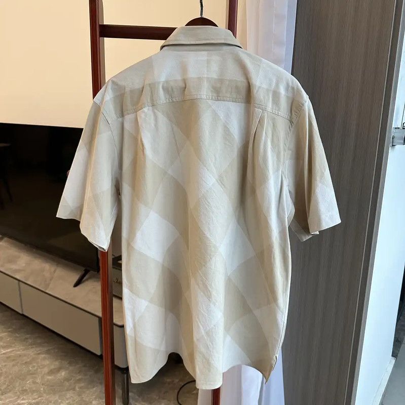 Acne Studios Acne Studios Summer Beige Cotton Shirt Size US L / EU 52-54 / 3 - 2 Thumbnail