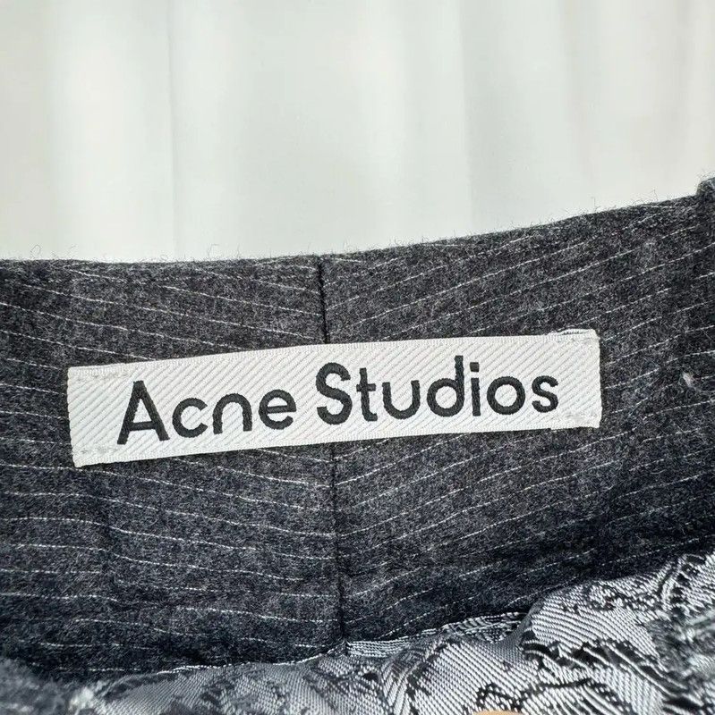 Acne Studios Acne Studios Gray Wool Blend Casual Pants Size US 26 / EU 42 - 5 Thumbnail