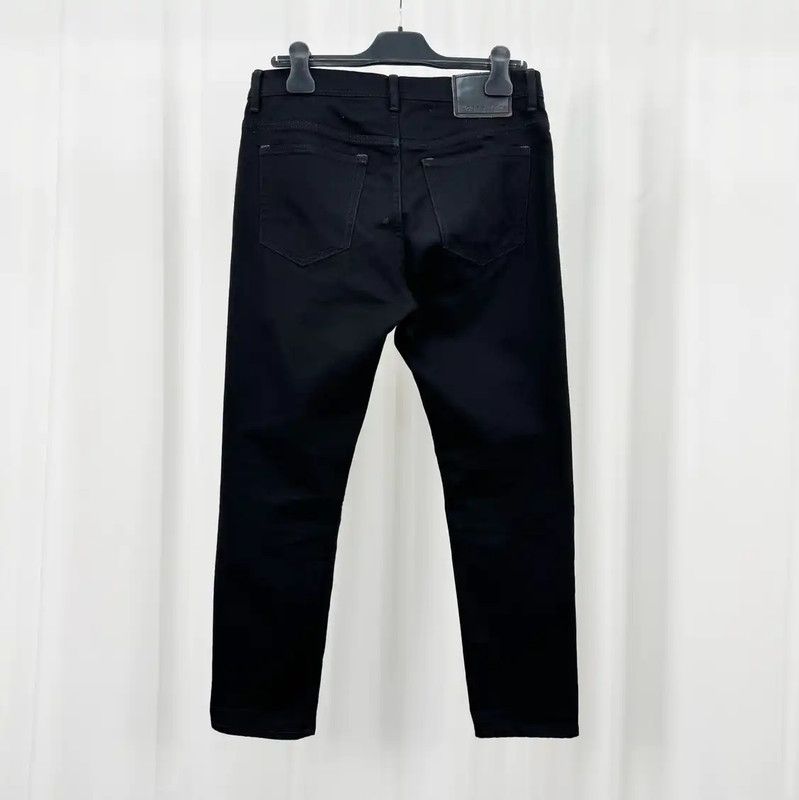 Acne Studios Acne Studios Black Denim Casual Pants for Men Size US 27 - 2 Thumbnail