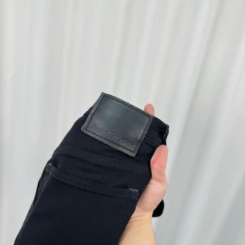 Acne Studios Acne Studios Black Denim Casual Pants for Men Size US 27 - 5 Thumbnail