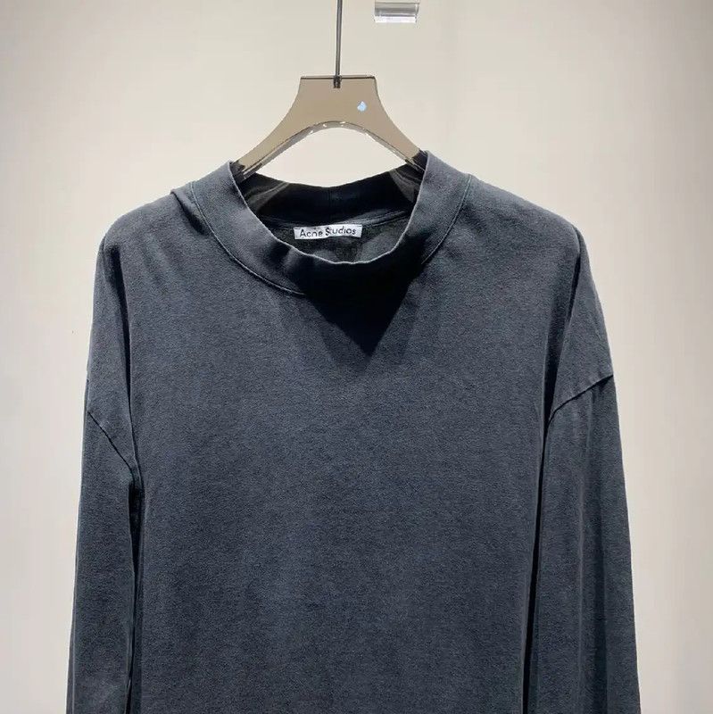 Acne Studios Acne Studios Gray Cotton Men's Sweatshirt Size US L / EU 52-54 / 3 - 6 Thumbnail
