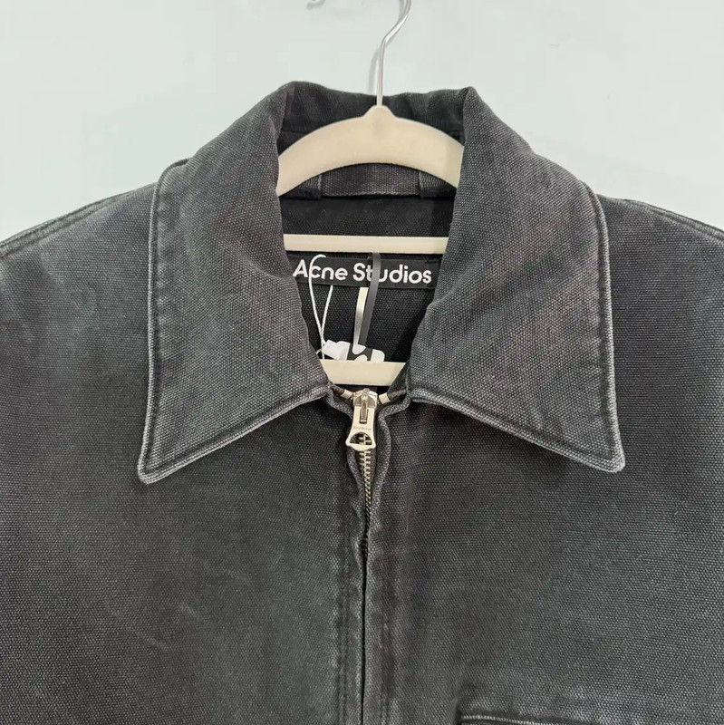 Acne Studios Acne Studios Black Cotton Men's Outerwear Jacket Size US XXS / EU 40 - 5 Thumbnail
