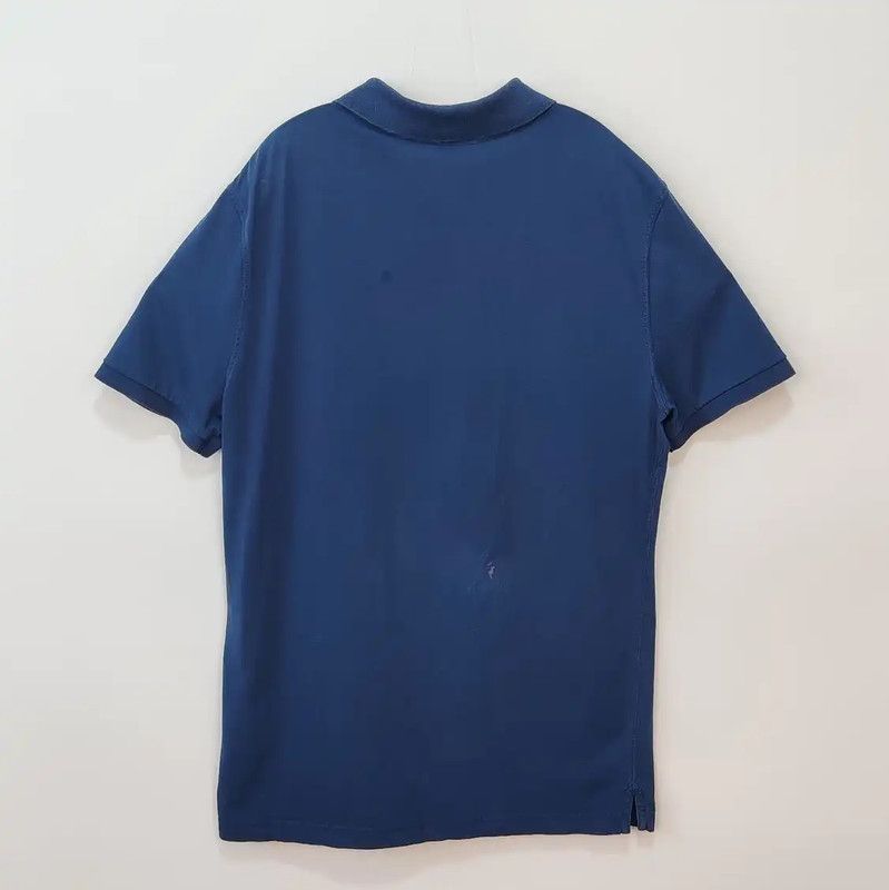 Burberry Burberry Men's Navy Cotton Polo Size US L / EU 52-54 / 3 - 2 Thumbnail