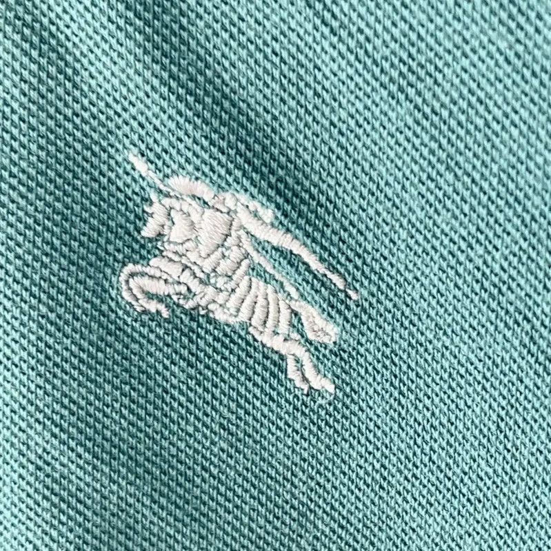 Burberry Burberry Green Cotton Men's Polo Shirt Size US M / EU 48-50 / 2 - 2 Thumbnail