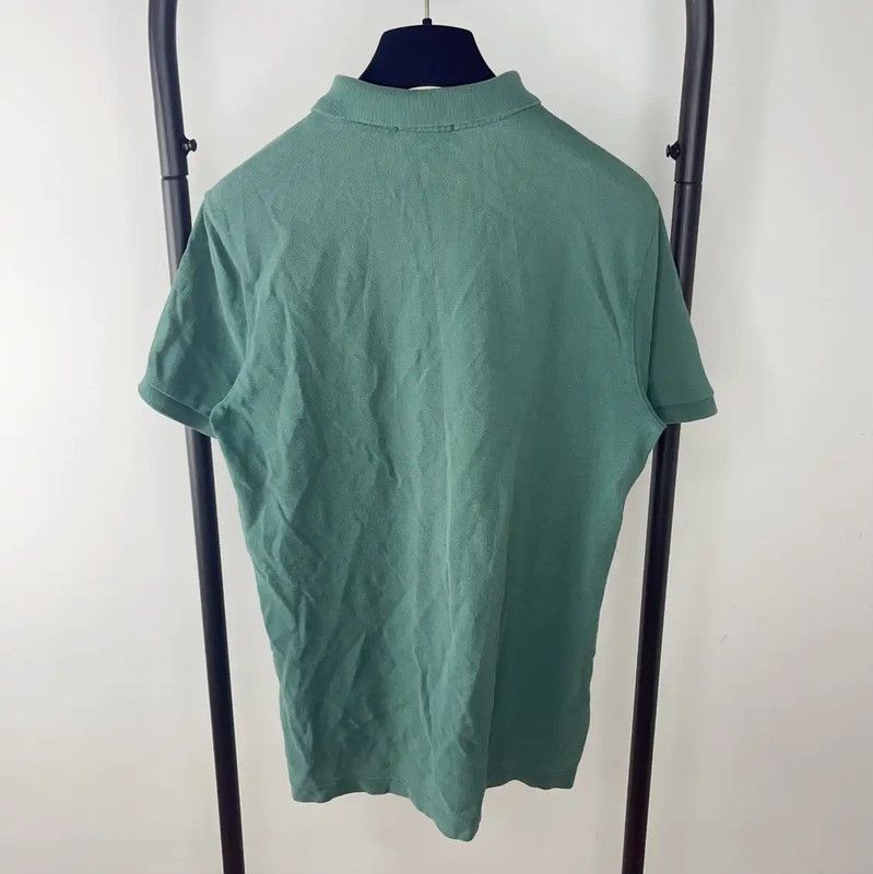 Burberry Burberry Green Cotton Men's Polo Shirt Size US M / EU 48-50 / 2 - 3 Thumbnail