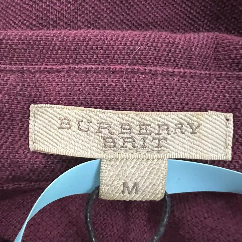 Burberry Burberry Men's Short Sleeve Cotton Polo Size US M / EU 48-50 / 2 - 4 Thumbnail