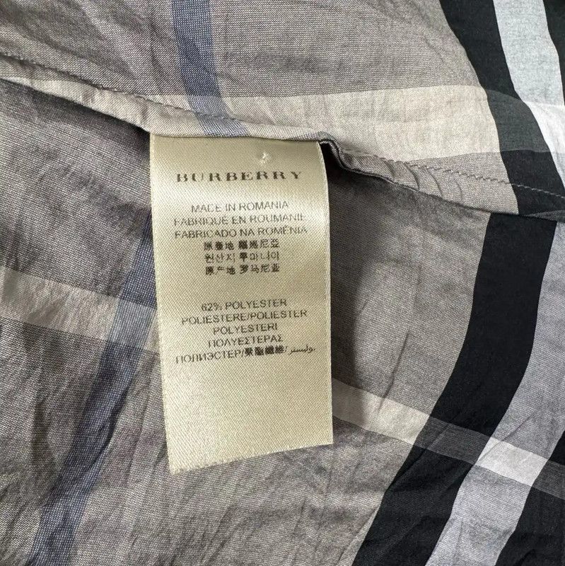 Burberry Burberry Gray Long Sleeve Shirt for Men Size US S / EU 44-46 / 1 - 5 Thumbnail