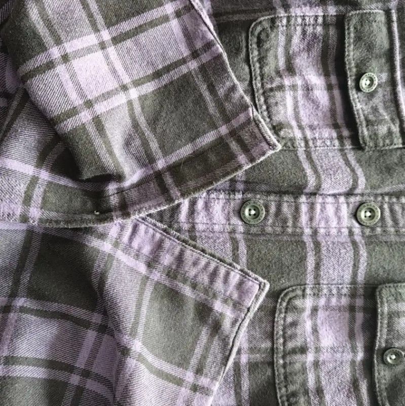 Burberry Burberry Men's Purple Checkered Shirt Size US S / EU 44-46 / 1 - 8 Thumbnail