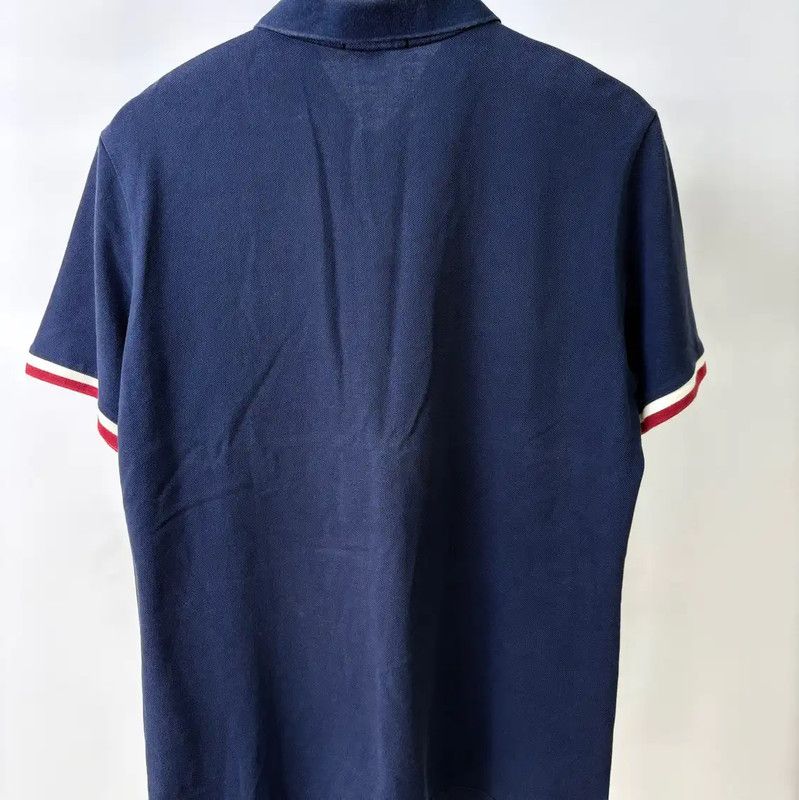Burberry Burberry Navy Blue Men's Polo Shirt Size US M / EU 48-50 / 2 - 2 Thumbnail