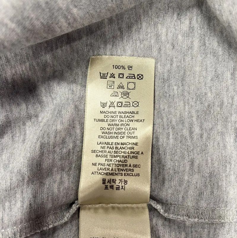Burberry Burberry Gray Cotton Summer T-shirt for Men Size US S / EU 44-46 / 1 - 6 Thumbnail