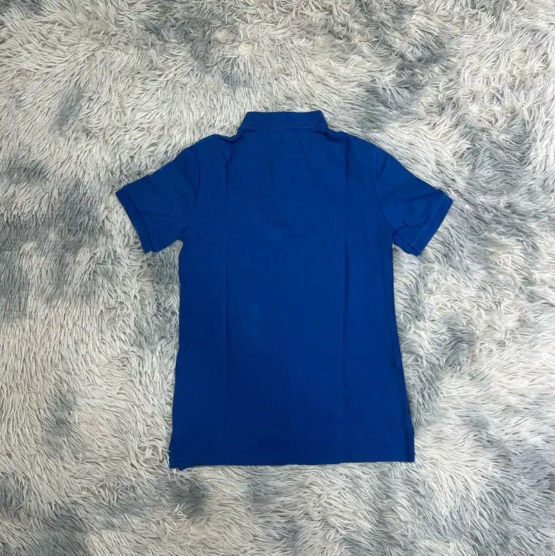 Burberry Burberry Blue Cotton Men's Polo Shirt Size US XS / EU 42 / 0 - 2 Thumbnail
