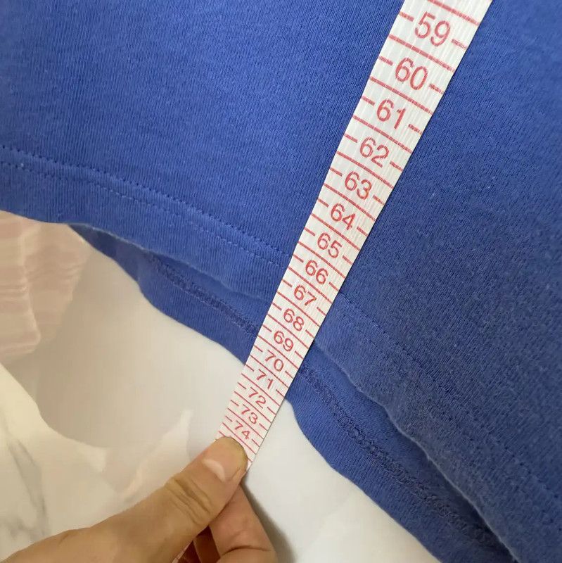 Burberry Burberry Logo Blue Cotton Short Sleeve T-Shirt Size US S / EU 44-46 / 1 - 8 Thumbnail