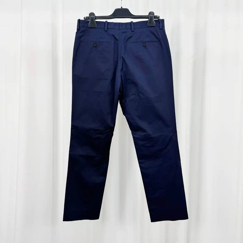 Burberry Burberry Navy Cotton Check Casual Pants Size US 32 / EU 48 - 2 Thumbnail
