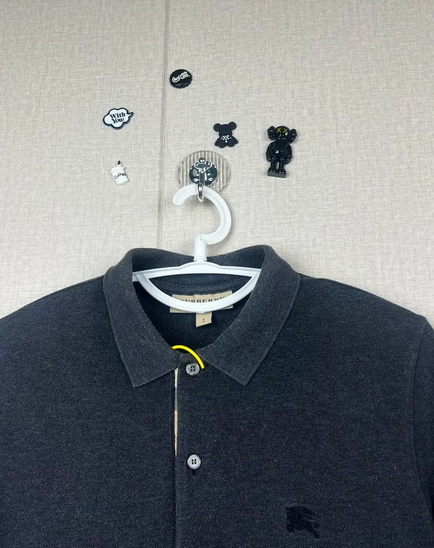 Burberry Burberry Men's Polo Shirt in Dark Gray Size US S / EU 44-46 / 1 - 3 Thumbnail