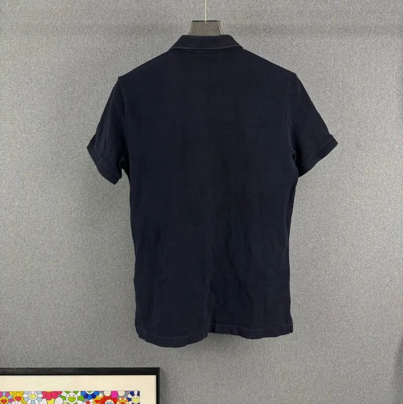 Burberry Burberry Men's Navy Blue Polo Shirt Size US M / EU 48-50 / 2 - 2 Thumbnail