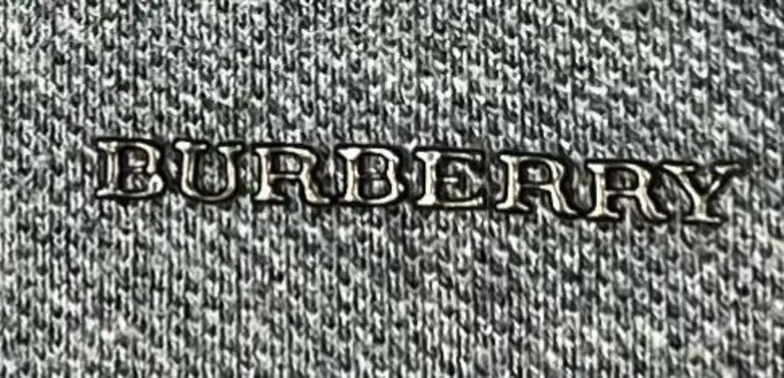 Burberry Burberry Men's Dark Gray Cotton Polo Shirt Size US L / EU 52-54 / 3 - 2 Thumbnail