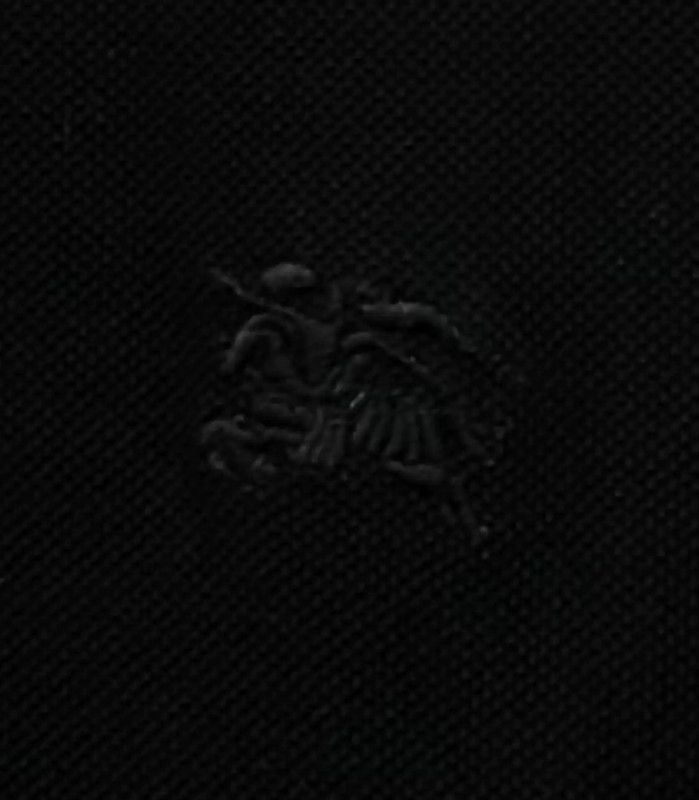 Burberry Burberry Black Cotton Men's Polo Shirt Size US S / EU 44-46 / 1 - 2 Thumbnail