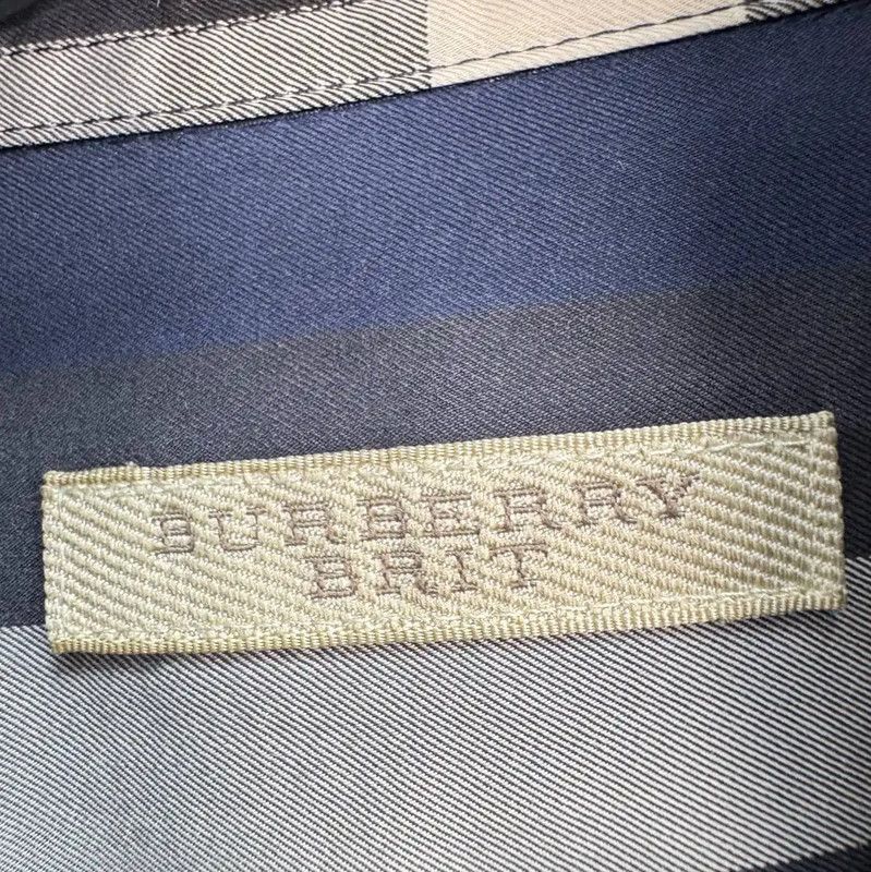 Burberry Burberry Mid-Length Cotton Logo Check Shirt Size US M / EU 48-50 / 2 - 6 Thumbnail