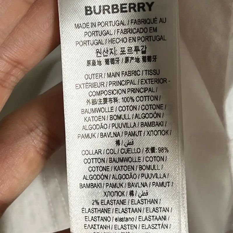 Burberry Burberry Men's Cotton T-Shirt with Logo Size US M / EU 48-50 / 2 - 4 Thumbnail