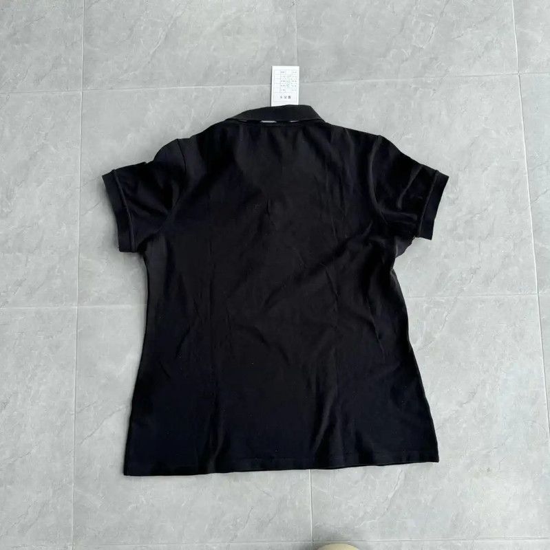 Burberry Burberry Men's Black Polo Shirt Size L Size US L / EU 52-54 / 3 - 2 Thumbnail