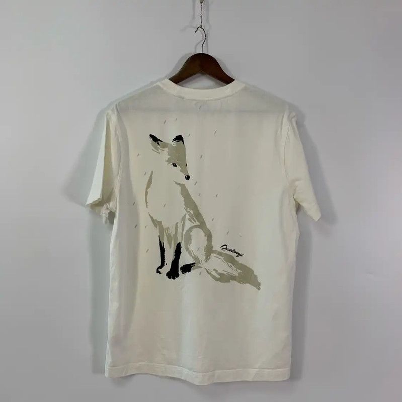 Burberry Burberry Men's White T-Shirt in Size XL Size US XL / EU 56 / 4 - 2 Thumbnail