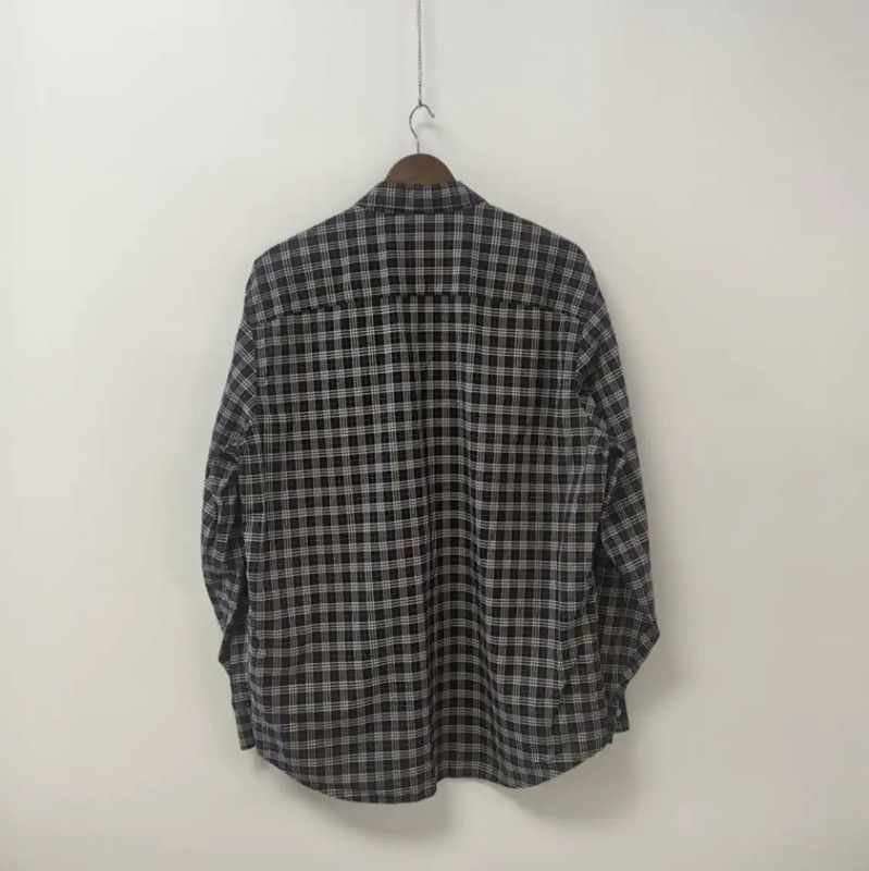 Burberry Burberry Dark Blue Men's Button-Up Shirt Size US XL / EU 56 / 4 - 2 Thumbnail