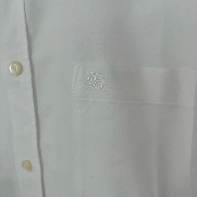 Burberry Burberry White Long Sleeve Shirt for Men Size US XL / EU 56 / 4 - 3 Thumbnail
