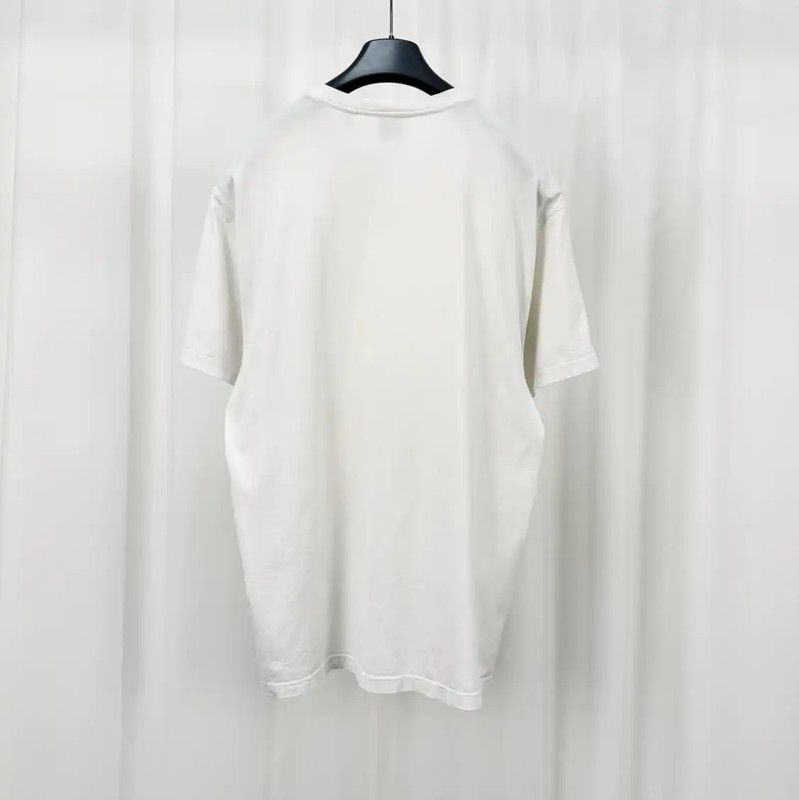Burberry Burberry Summer Logo Printed White T-Shirt Size US S / EU 44-46 / 1 - 2 Thumbnail