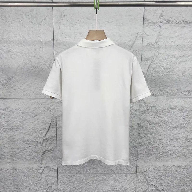 Burberry Burberry White Cotton Men's Polo Shirt Size US XS / EU 42 / 0 - 2 Thumbnail