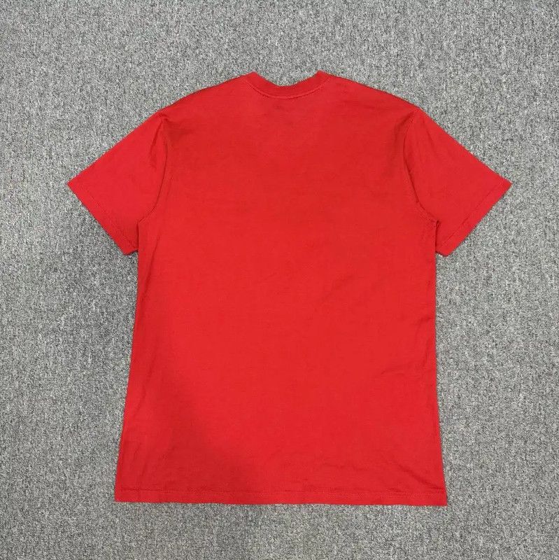 Burberry Burberry Red Cotton Men's T-Shirt Size US S / EU 44-46 / 1 - 2 Thumbnail