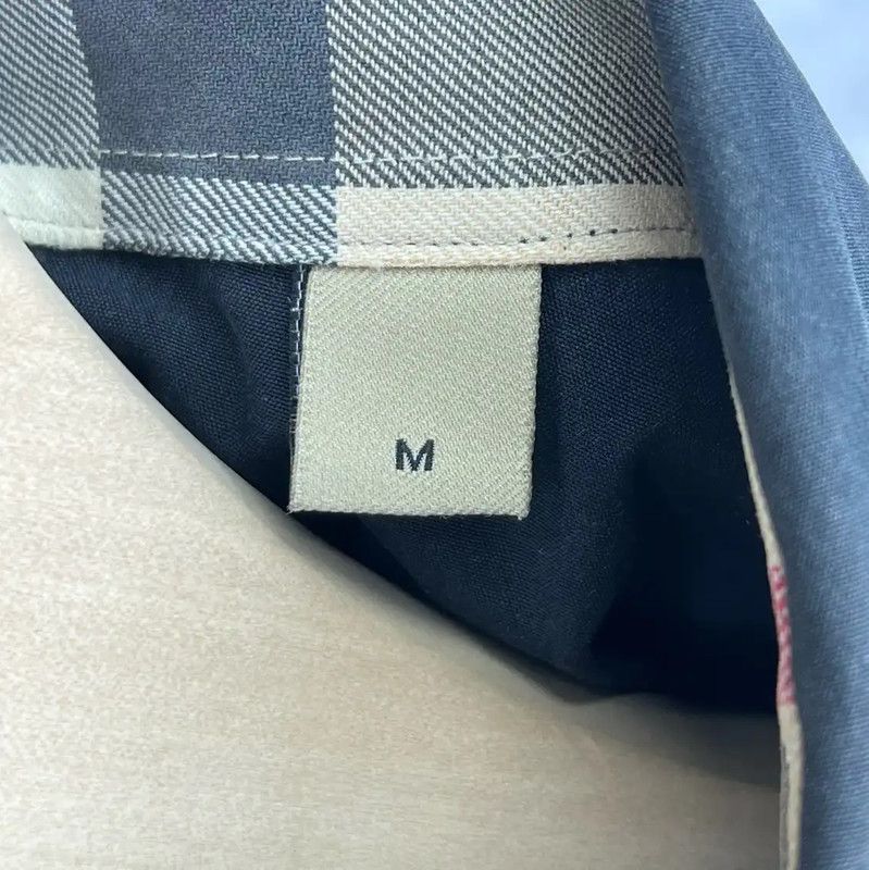Burberry Burberry Black Cotton Men's Shirt Size US M / EU 48-50 / 2 - 4 Thumbnail