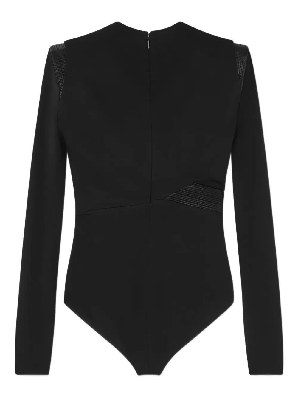 Versace BODYSUIT RESPONSIBLE STRETCH CREPE JERSEY Size 30" / US 8 / IT 44 - 2 Thumbnail