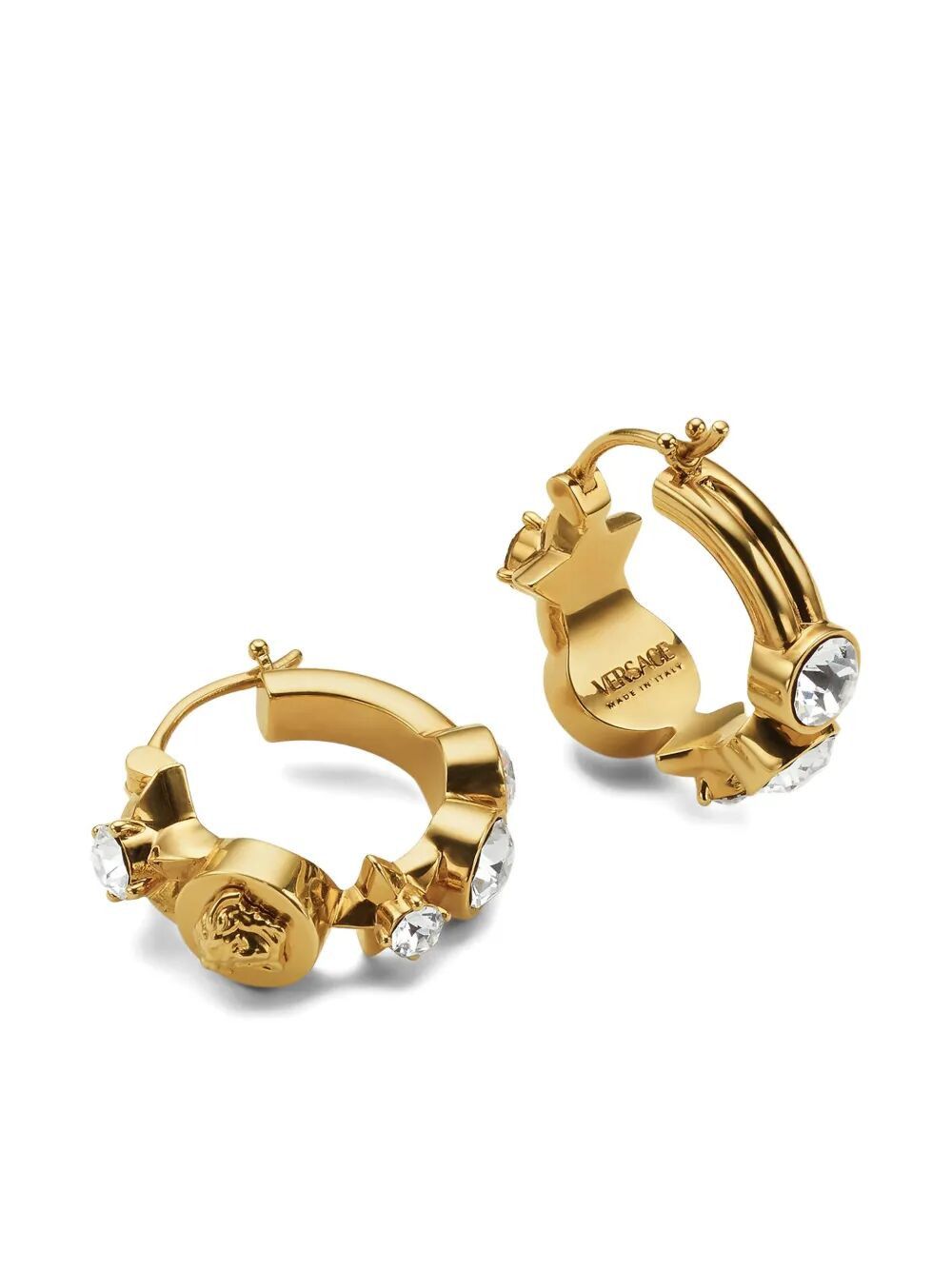 Versace EARRINGS METAL STRASS Size ONE SIZE - 2 Thumbnail