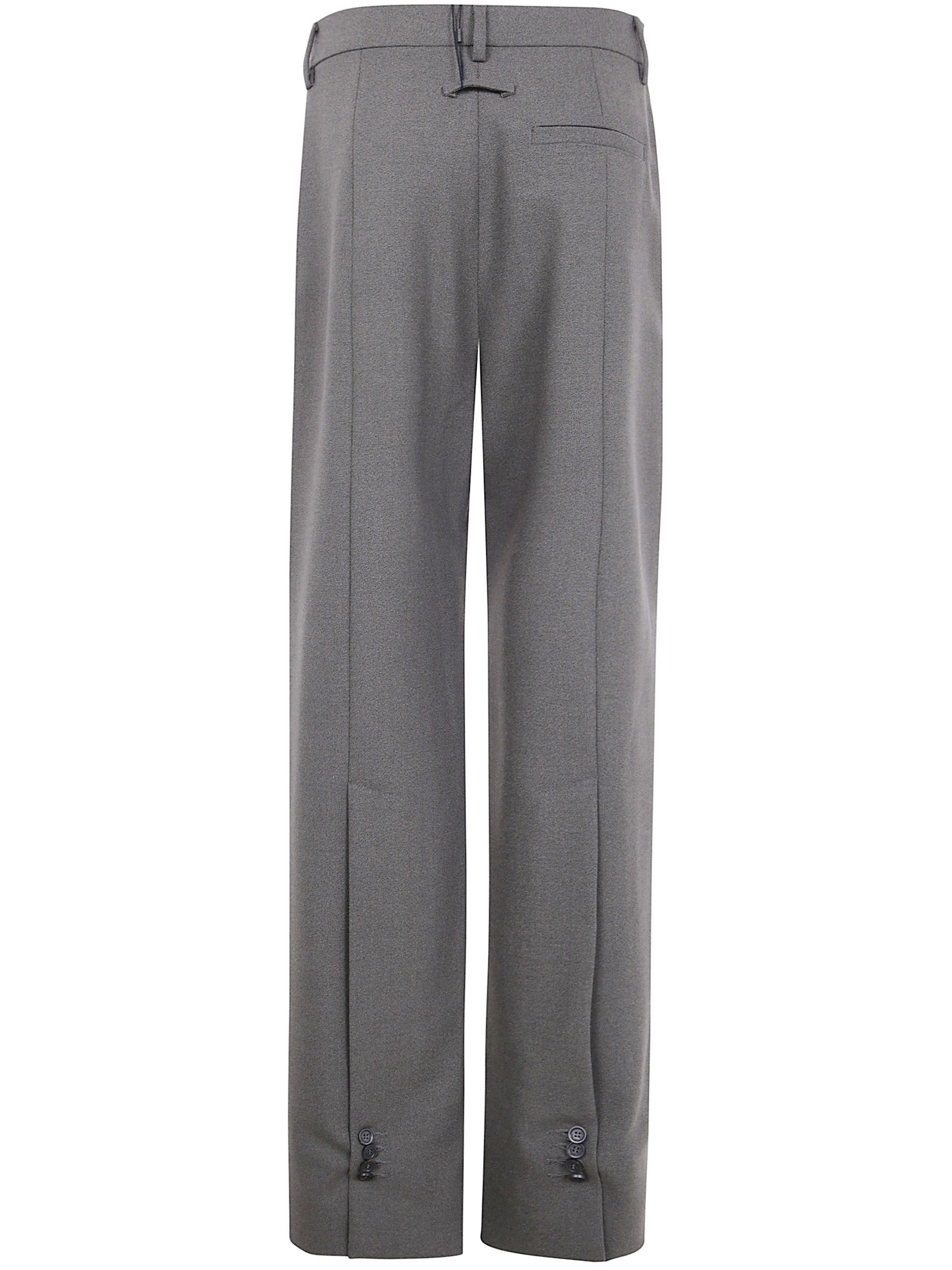 Jean Paul Gaultier TAILORING TROUSER WITH HEM BUTTONING DETAIL Size 34" / US 12 / IT 48 - 2 Thumbnail