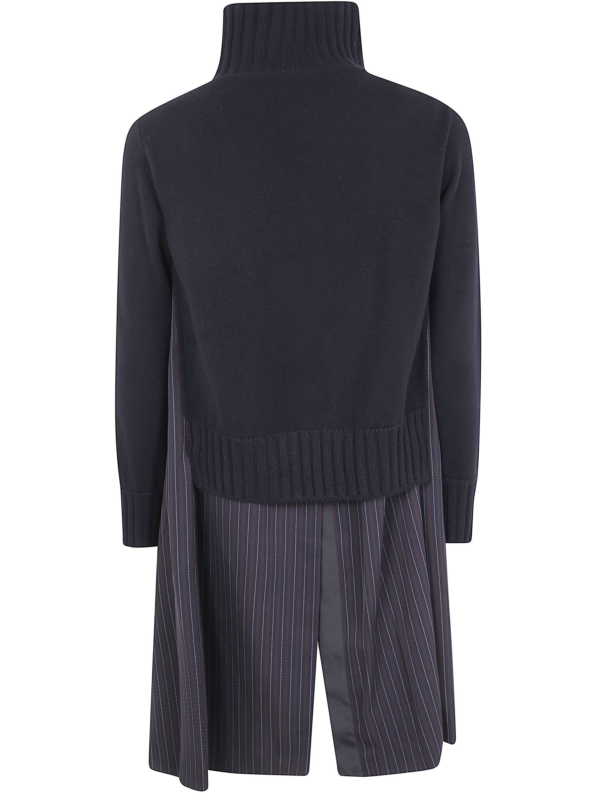 Sacai KNIT COAT DRESS Size US S / EU 44-46 / 1 - 2 Thumbnail