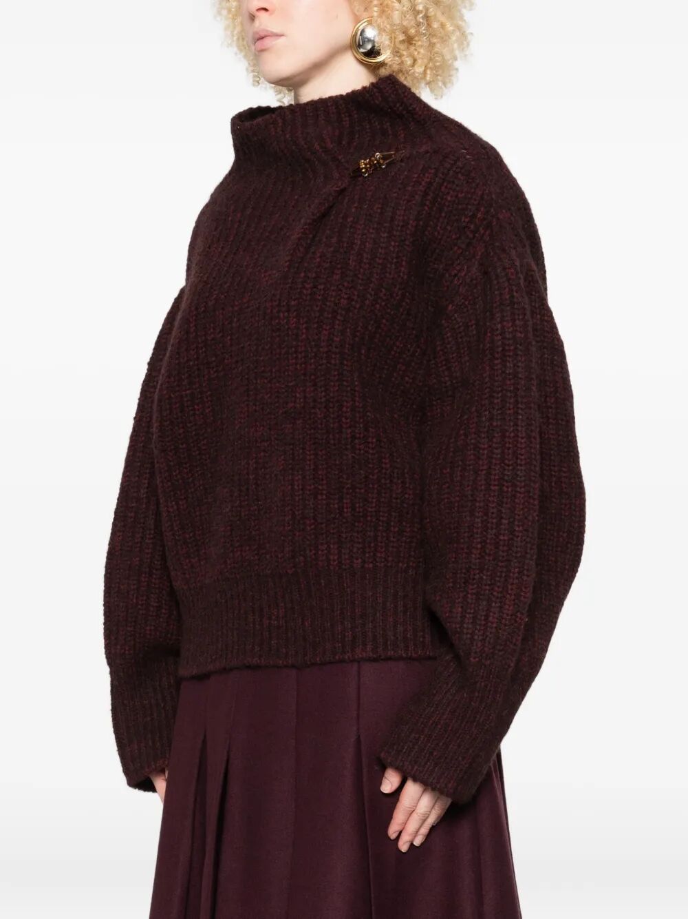 Dries Van Noten "TEUBINA EMBROIDERD" SWEATER Size M / US 6-8 / IT 42-44 - 7 Thumbnail