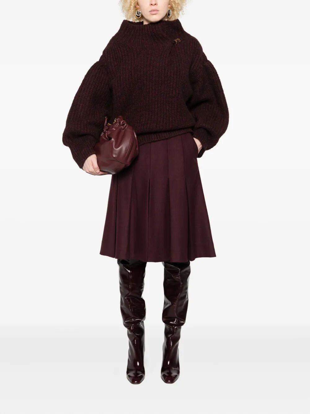 Dries Van Noten "TEUBINA EMBROIDERD" SWEATER Size M / US 6-8 / IT 42-44 - 6 Thumbnail