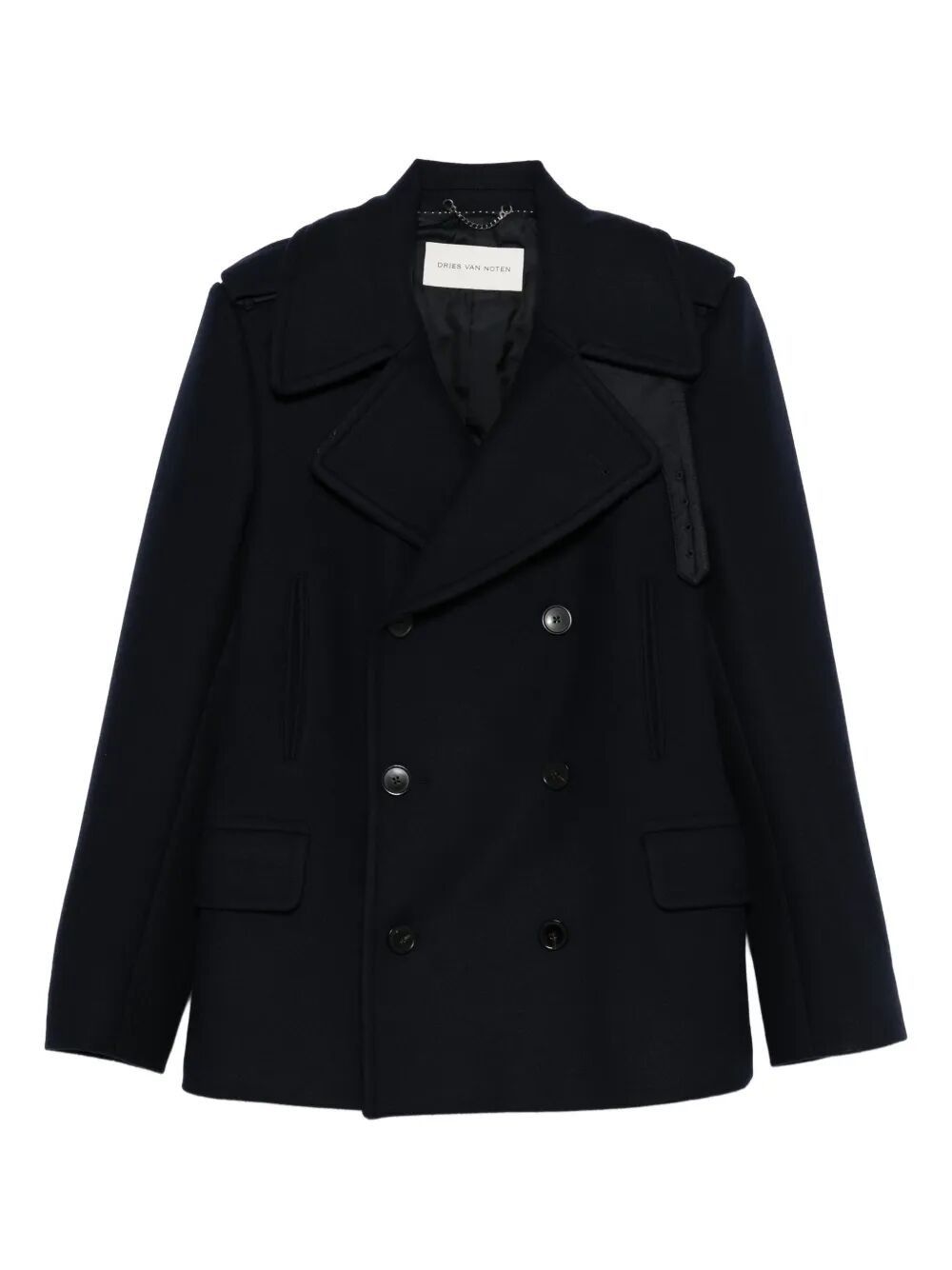 Dries Van Noten "RAFAELL" CLASSIC PEACOAT Size US S / EU 44-46 / 1 - 4 Thumbnail