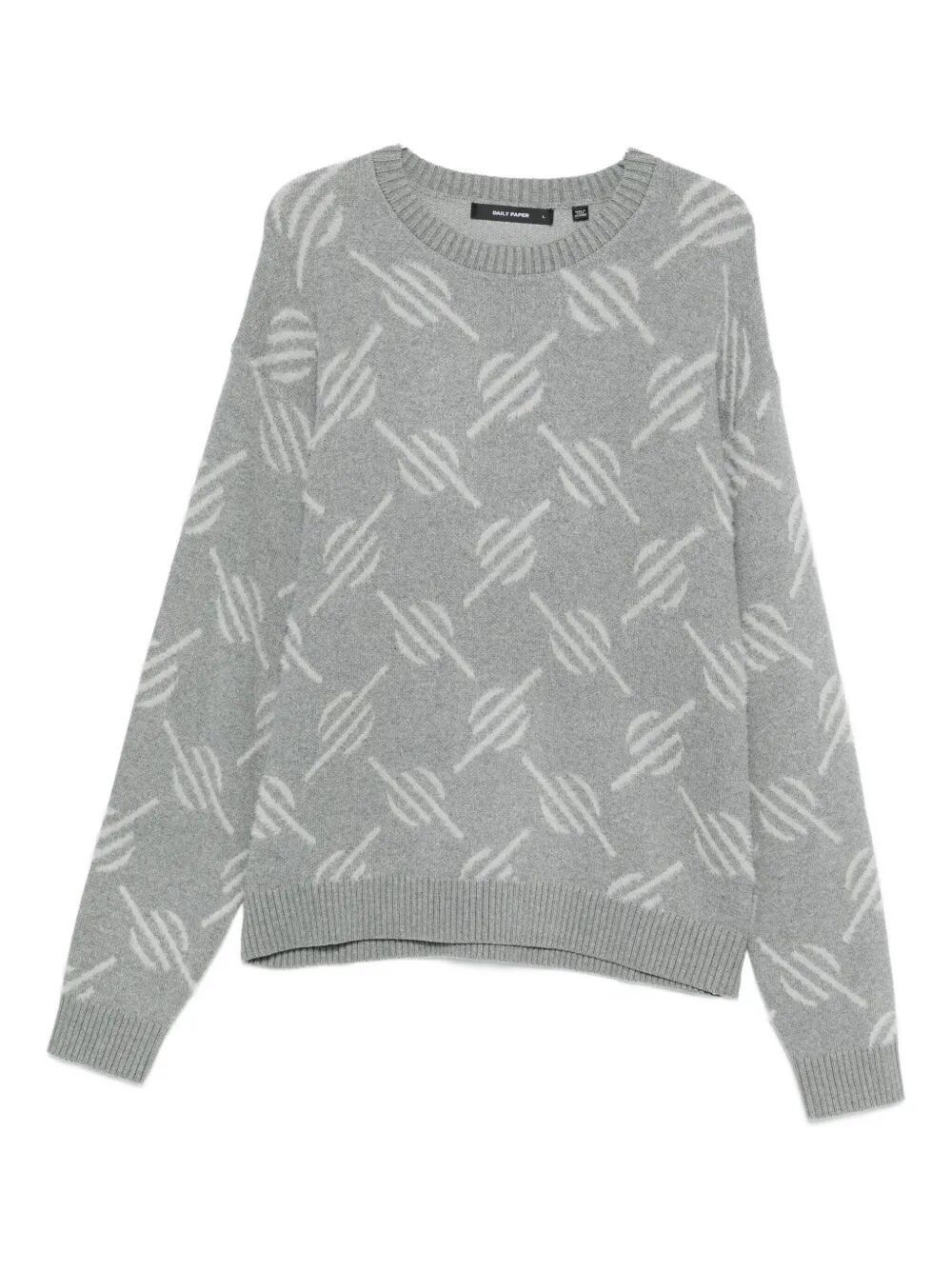 Daily Paper "TEVIN MONOGRAM" KNIT SWEATER Size US XL / EU 56 / 4 - 4 Thumbnail