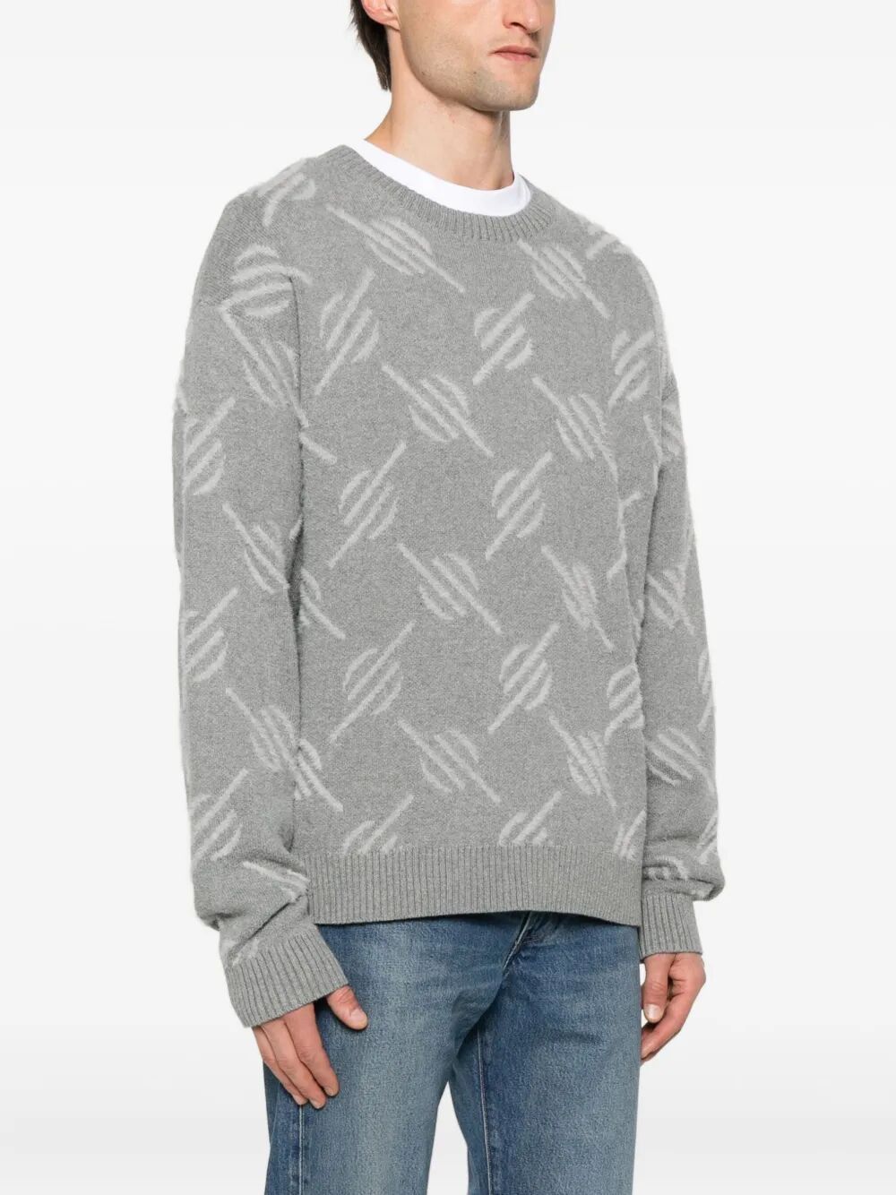 Daily Paper "TEVIN MONOGRAM" KNIT SWEATER Size US XL / EU 56 / 4 - 7 Thumbnail