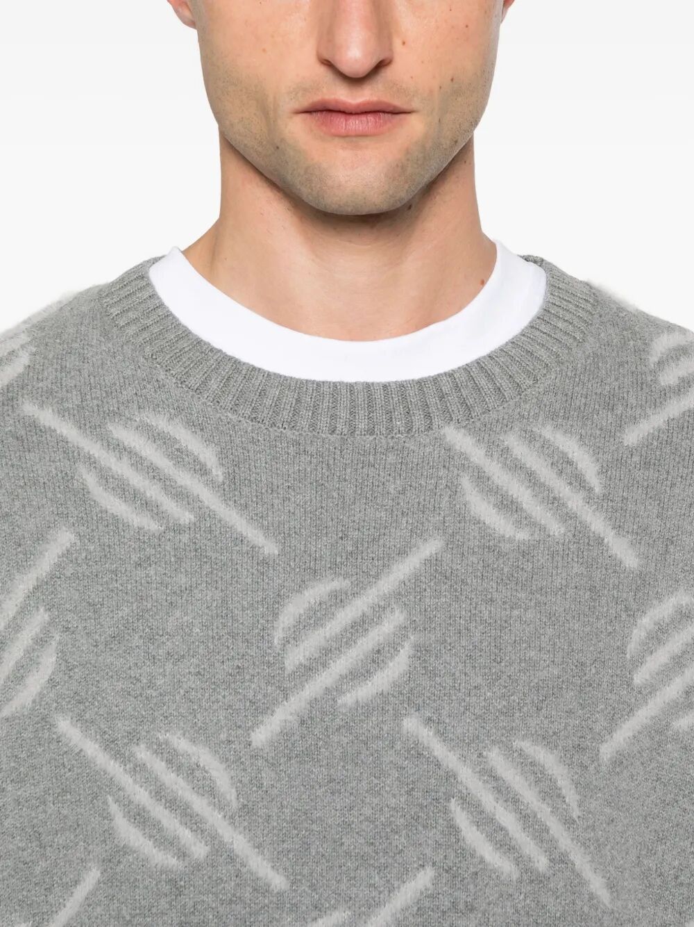 Daily Paper "TEVIN MONOGRAM" KNIT SWEATER Size US XL / EU 56 / 4 - 6 Thumbnail
